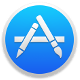 Mac Apple store logo