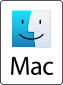 Logo of Apple MacOS